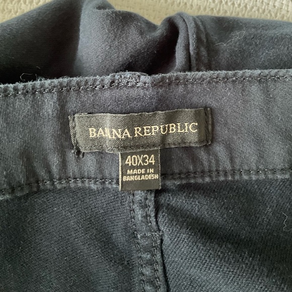 Banana Republic Black Chinos Classic Style - Picture 5 of 10